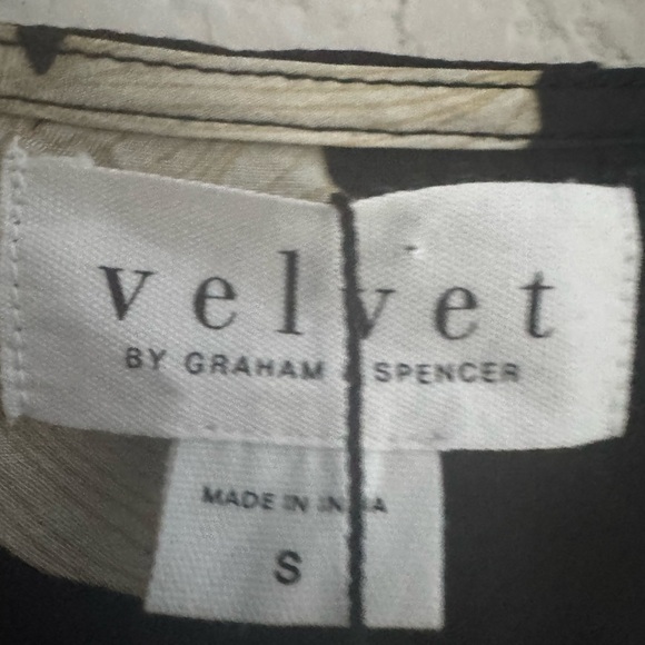 NWT Velvet graham & Spencer Floral Kai Daylily Floral Printed Wrap Dress S - Picture 8 of 8